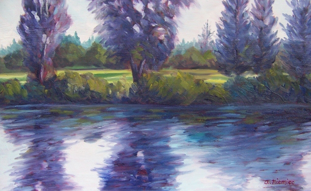 Purple river Oil
